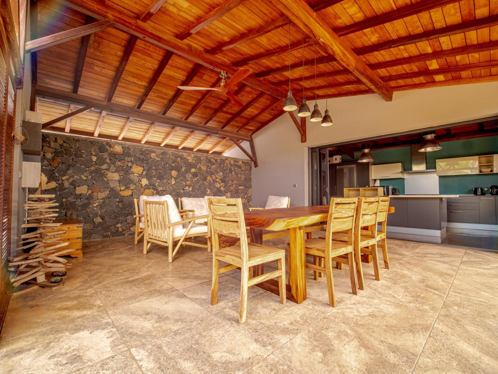 La Kaz Veloutier - Villa 4 Chambres Avec Piscine 拉萨尔勒班 外观 照片